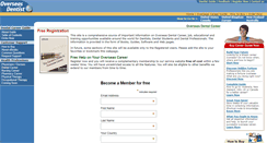 Desktop Screenshot of overseasdentist.com